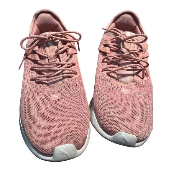 Puma pink sneakers size 7.5 GUC - Picture 3 of 8